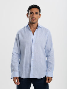 Light Blue Linen Shirt