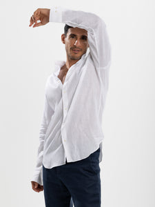White Linen Shirt
